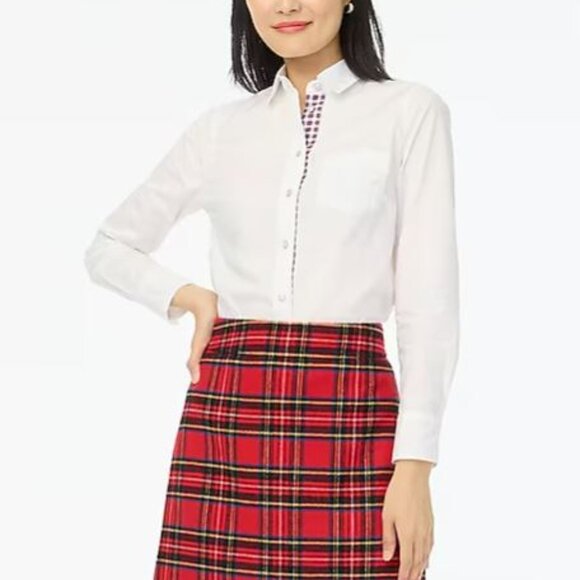 J.Crew tartan A-line skirt - BNWT- Size 22 - Picture 2 of 3